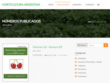 Horticultura Argentina