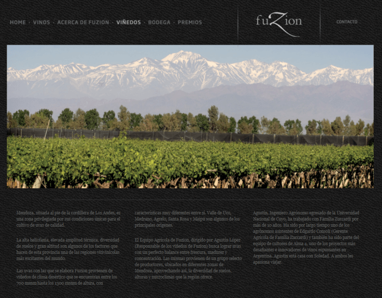 Zuccardi Fuzion Wines