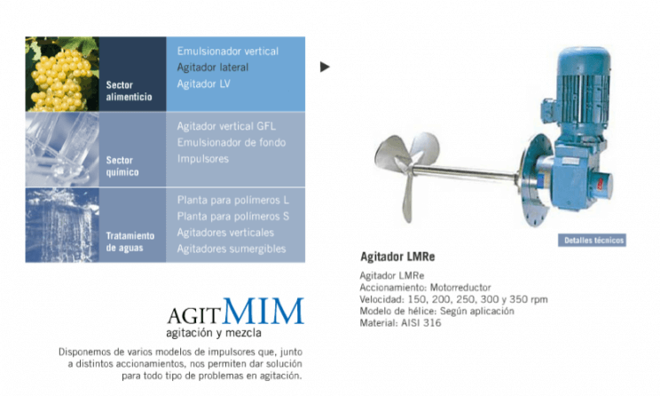 Equipamientos para conducción, manipulación y trasiego de fluidos.