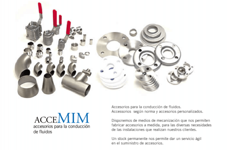Equipment for conduction, handling and transfer of fluids