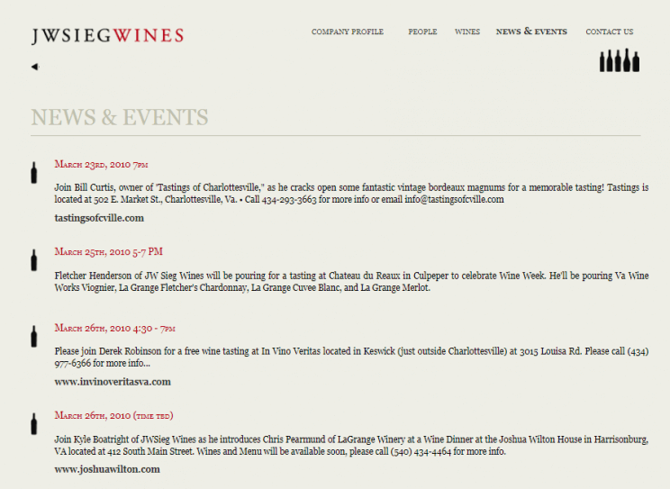 JWSieg Wines