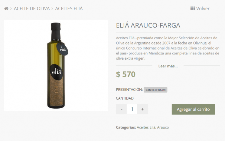 First Everything Olive Website of Argentina