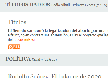 Sistemas de noticias