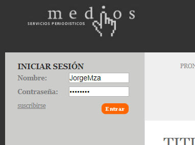 Accesos restringidos